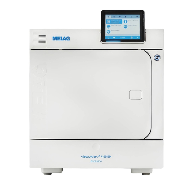 Vacuklav 43 B+ - автономный автоклав с системой воздушного охлаждения, камера на 23 л, Premium-Plus-Class | Melag (Германия)