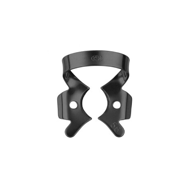 Кламмер для раббердама №56 Black с черным оксидным покрытием | Dentech Corporation (Япония)