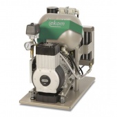 EKOM DK50-10 Z/M - безмасляный компрессор для одной стоматологической установки без кожуха, с осушителем, с ресивером 10 л | EKOM (Словакия)