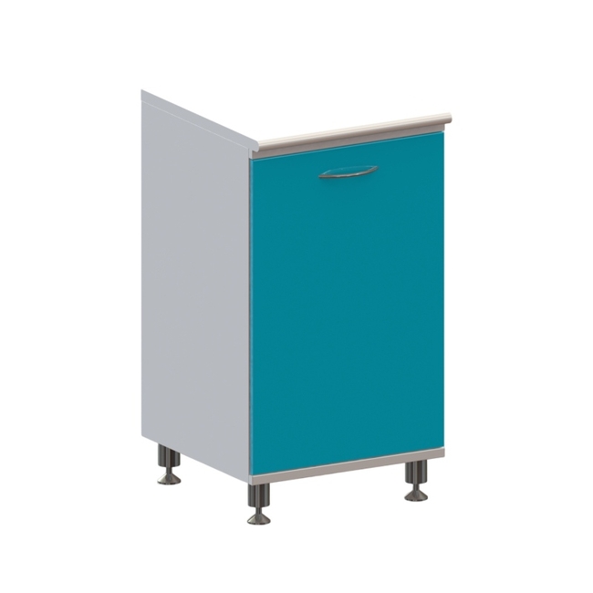 Т1 - тумба напольная на хромированных ножках, 2 полки | Виталия (Россия)