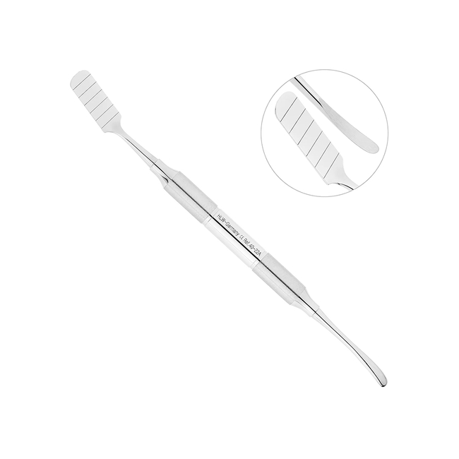 Распатор Prichard c градуированной частью, ручка DELUXE,  диаметр 10 мм, 4,0 мм | HLW Dental Instruments (Германия)