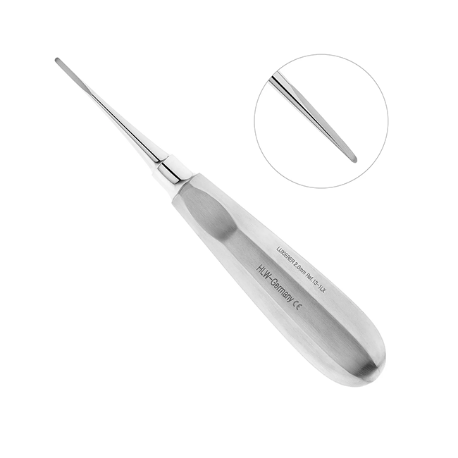 Люксатор прямой, 2 мм (13-1LX) | HLW Dental Instruments (Германия)