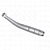 Synea Vision TK-94 LM - турбинный наконечник с подсветкой LED+, пятиточечным спреем, диаметром головки 9 мм (под соединение Multiflex) | W&H DentalWerk (Австрия)