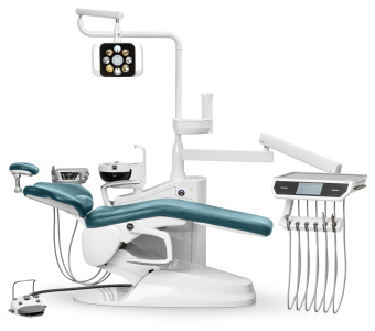 Стоматологическая установка Safety M8 нижняя подача, Темный изумруд
