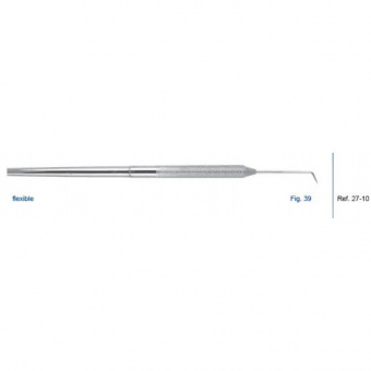 Зонд одностороний гибкий, форма 39, HLW Dental Instruments (Германия)